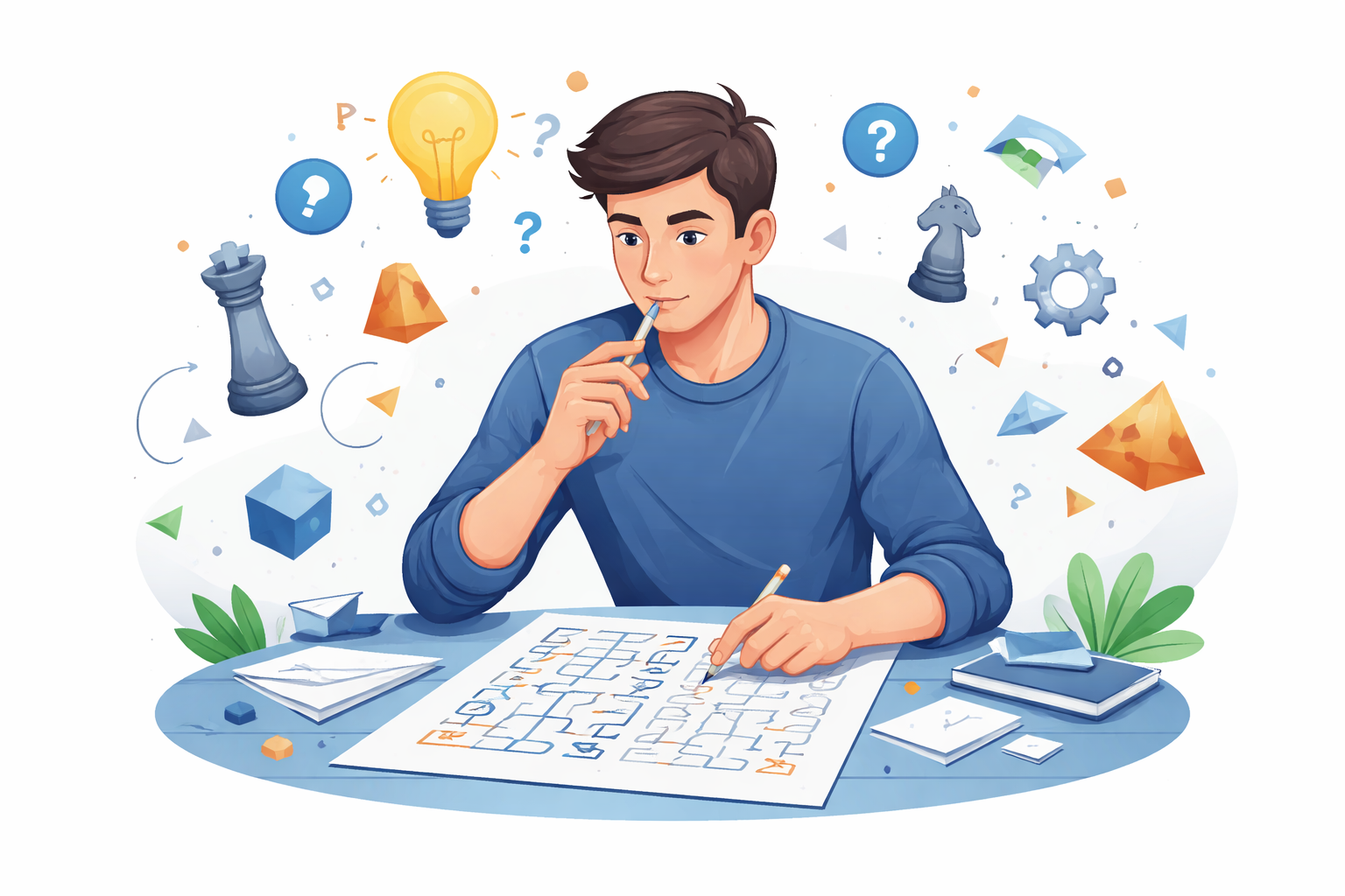 Why Intelligent People Love Logic Puzzles